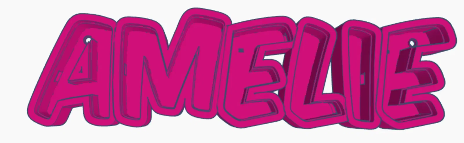 Đèn LED tên AMELIE cho trẻ em - Image 1