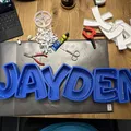 Đèn LED tên "JAYDEN" cho trẻ em trong phòng ngủ - Thumbnail 2