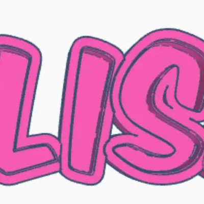 Đèn LED tên "ELISA" cho trẻ em