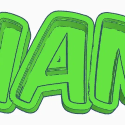 Đèn LED tên "LIAM" cho trẻ em