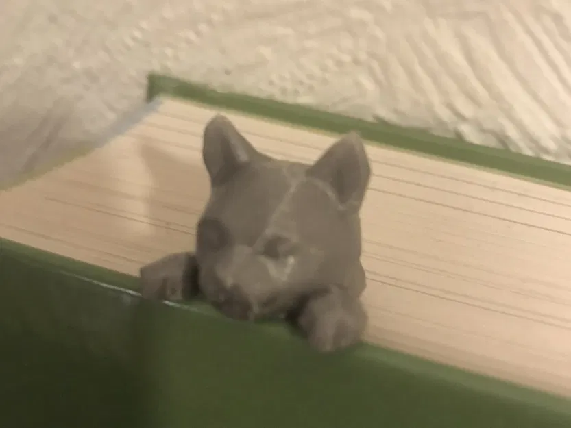 Dấu sách mèo dễ thương nhìn qua trang sách yêu thích của bạn - Image 2