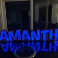 Đèn LED tên "SAMANTHA" in 3D cho trẻ em - Thumbnail 1