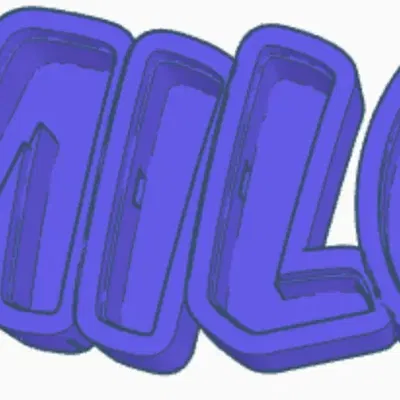 Đèn LED tên MILO cho bé trai và bé gái