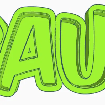 Đèn LED tên "PAUL" cho bé trai