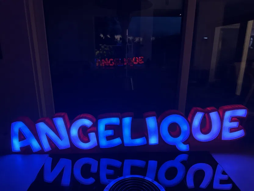 Đèn LED tên ANGELIQUE cho bé - Image 2