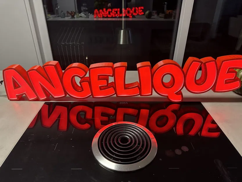 Đèn LED tên ANGELIQUE cho bé - Image 3