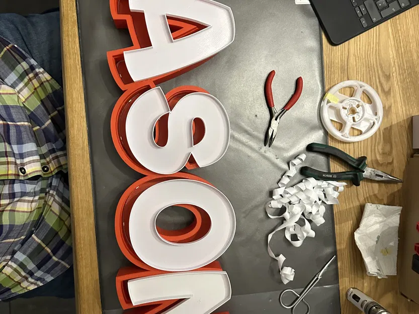 Đèn LED tên JASON cho bé trai - Image 7