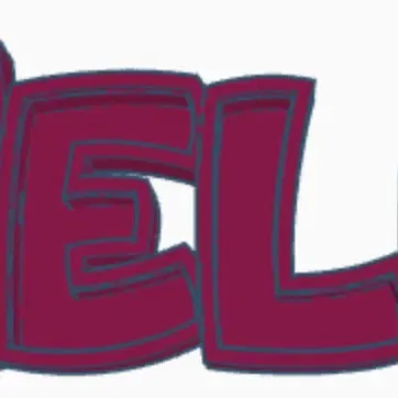 Đèn LED tên "SHELBY" in 3D cho trẻ em