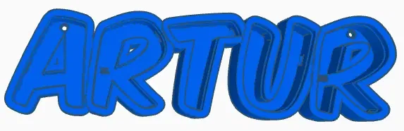 Đèn LED tên ARTUR cho trẻ em - Image 1