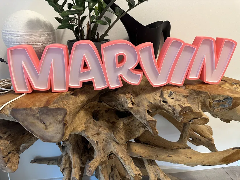 Đèn LED tên MARVIN cho trẻ em - Image 1