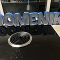 Đèn LED tên "DOMENIK" in 3D cho trẻ em - Thumbnail 3