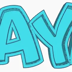 Đèn LED tên FAYE - Mô hình đèn trang trí cho trẻ em