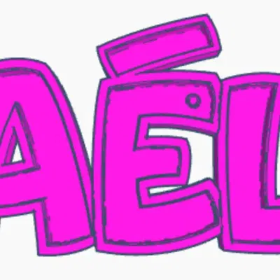 Đèn LED tên MAÉLIE cho trẻ em