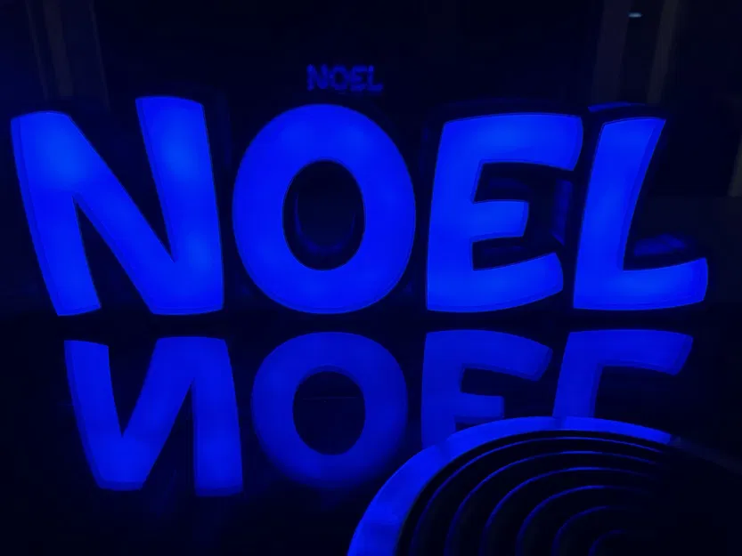 Đèn LED tên "NOEL" in 3D cho trẻ em - Image 3