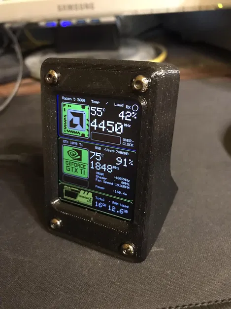 Vỏ bảo vệ cho màn hình hiển thị hiệu suất PC PhatStats - Image 1