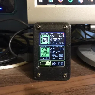 Vỏ bảo vệ cho màn hình hiển thị hiệu suất PC PhatStats