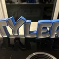 Đèn LED tên TYLER in 3D cho trẻ em - Thumbnail 1