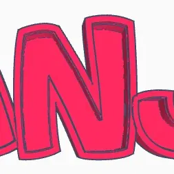 Đèn LED tên TANJA có thể in được