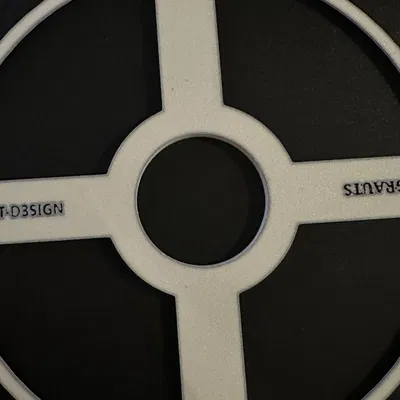 Adapter Grauts Filament AMS BambuLab cho Giá đỡ Cuộn Bằng Bìa (198mm)