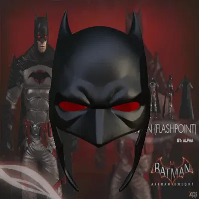 Mặt nạ lấy cảm hứng từ Batman Flashpoint