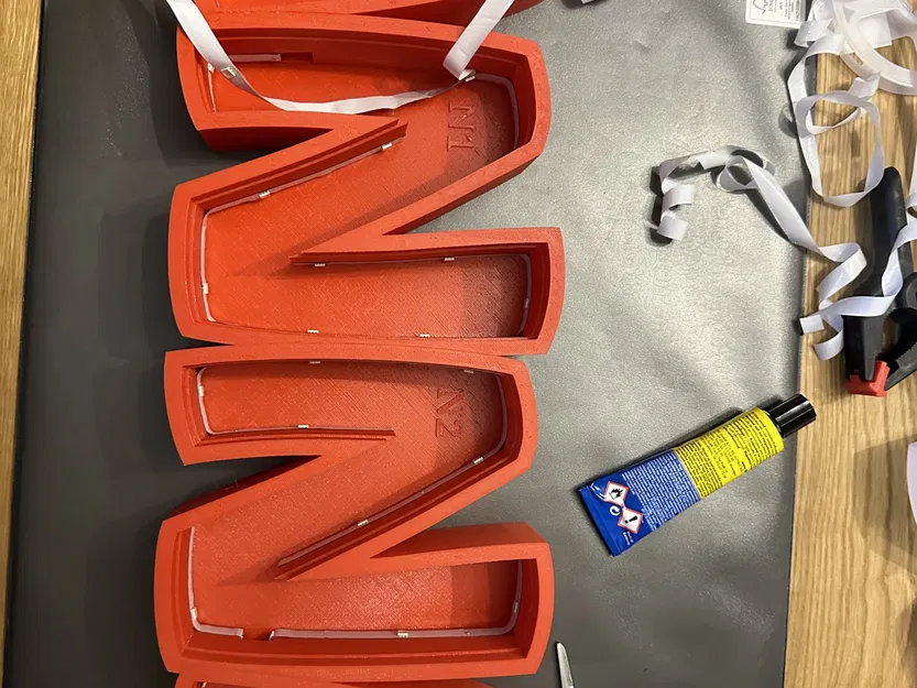 Đèn LED tên ANNA - Mô hình đèn trang trí cá nhân hóa - Image 7