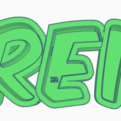 Đèn LED tên "JEREMY" in 3D cho trẻ em