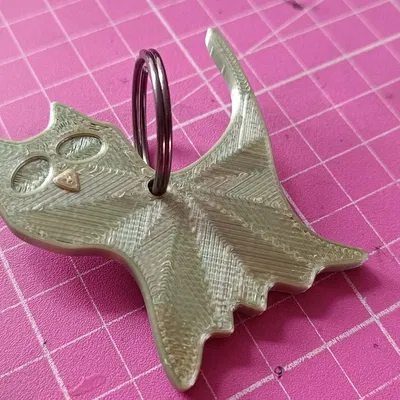 Móc khóa mèo ma dễ thương cho mùa Halloween