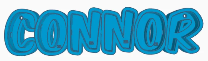 Đèn LED tên CONNOR - Mô hình đèn trang trí cho trẻ em - Image 1