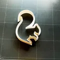 Cutter bánh quy hình sóc dễ thương - Thumbnail 2