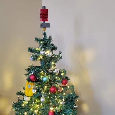 Núm trang trí cây thông Giáng sinh kiểu Hotend Mk8