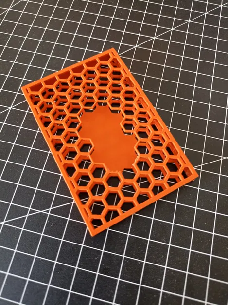 Giá đỡ danh thiếp hình lục giác đơn giản - Image 2