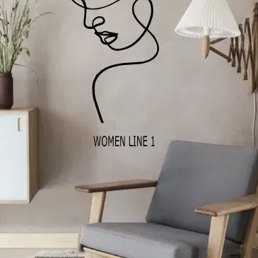 Dòng tranh tường về khuôn mặt phụ nữ nghệ thuật