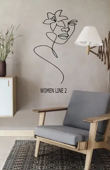 Dòng tranh tường về khuôn mặt phụ nữ nghệ thuật - Image 3