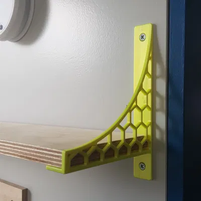 Giá đỡ góc cho gỗ với chiều sâu 11cm và lỗ vít