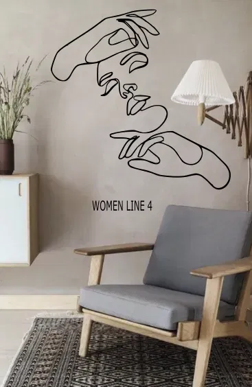 Dòng tranh tường về khuôn mặt phụ nữ nghệ thuật - Image 5