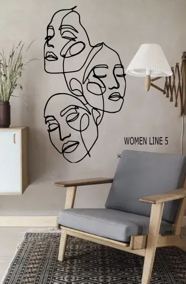 Dòng tranh tường về khuôn mặt phụ nữ nghệ thuật - Image 6