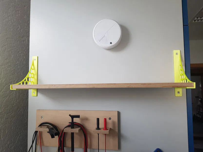 Giá đỡ góc cho gỗ với chiều sâu 11cm và lỗ vít - Image 2