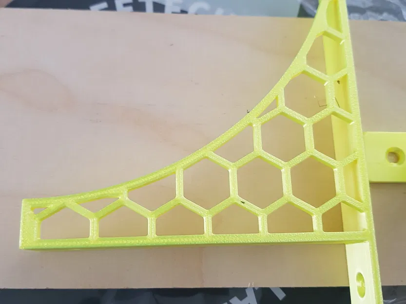 Giá đỡ góc cho gỗ với chiều sâu 11cm và lỗ vít - Image 3