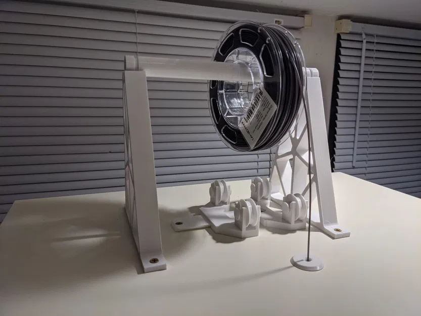 Giá đỡ cuộn filament với trục trung tâm cho máy in 3D - Image 1