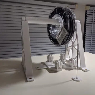 Giá đỡ cuộn filament với trục trung tâm cho máy in 3D