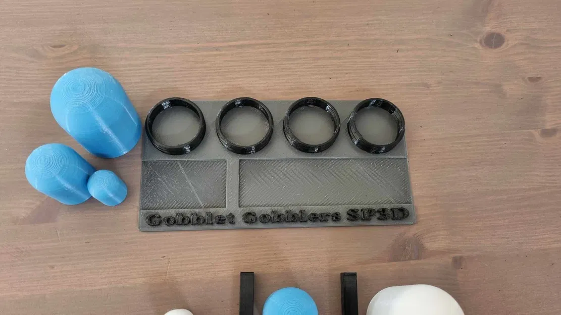 Mô hình trò chơi Gobblet Gobblers với giá đỡ tùy chỉnh - Image 2