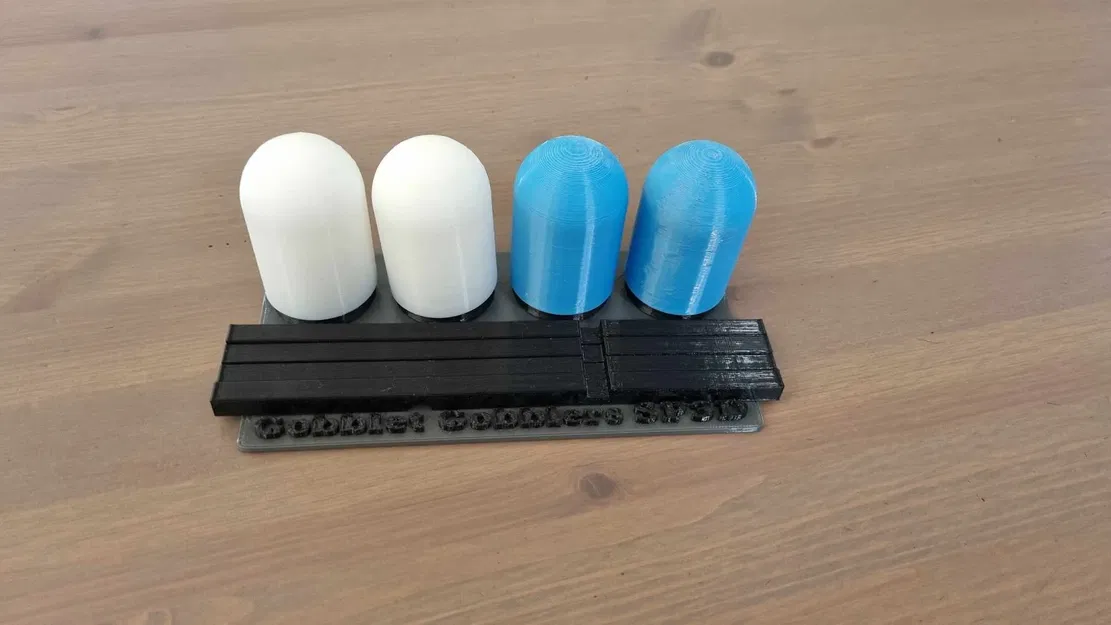 Mô hình trò chơi Gobblet Gobblers với giá đỡ tùy chỉnh - Image 3