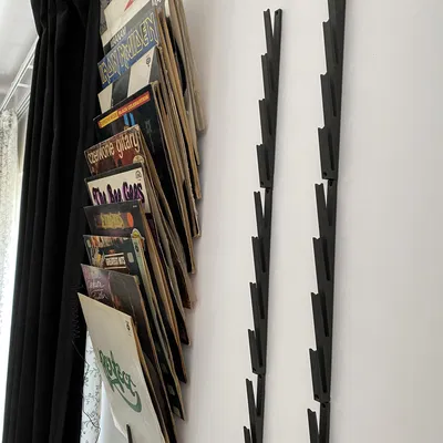 Giá đỡ vinyl treo 4 đĩa trên 1 móc