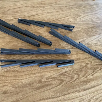 Giá đỡ vinyl treo 4 đĩa trên 1 móc