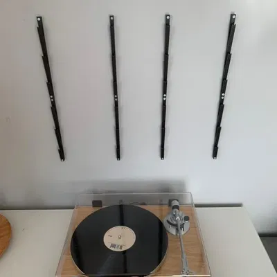 Giá đỡ vinyl cho 3 đĩa nhạc vinyl