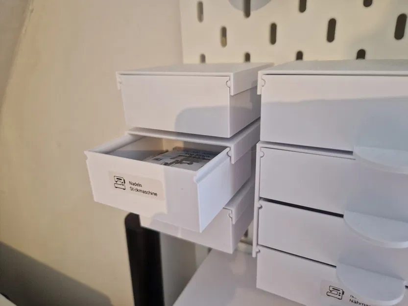 Ngăn kéo với giá đỡ cho tường Skadis - Image 1