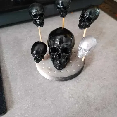 Đế sấy cho in 3D resin và trình bày mẫu vật