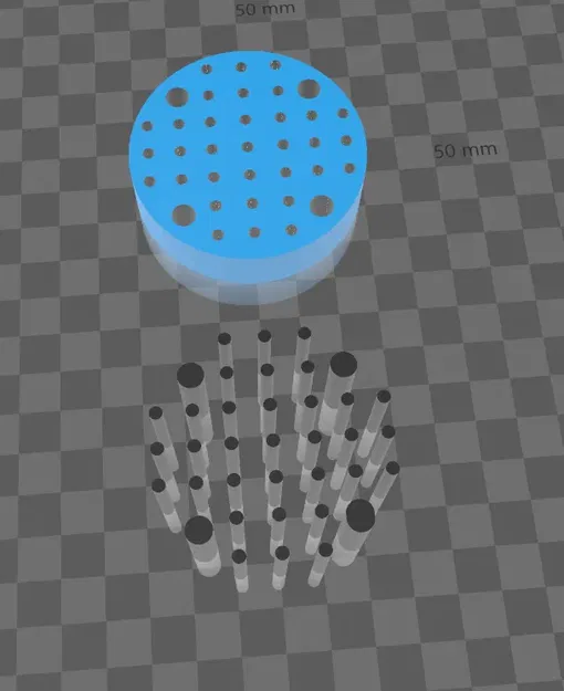 Đế sấy cho in 3D resin và trình bày mẫu vật - Image 3