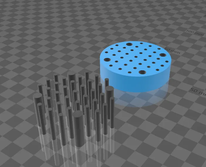 Đế sấy cho in 3D resin và trình bày mẫu vật - Image 4