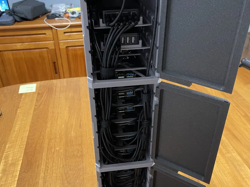 Giá đỡ máy chủ Raspberry Pi hoàn toàn mô-đun - Image 11